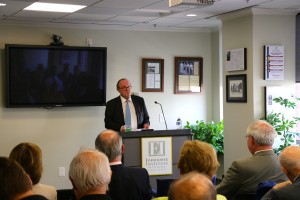 Lord Lothian lecturing at the Eisenhower Institute