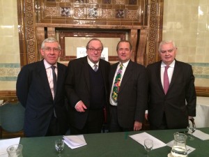 Jack Straw MP, Lord Lothian, Sir Richard Dalton and Lord Lamont