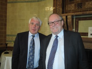 Dr Jamie Shea and Lord Lothian