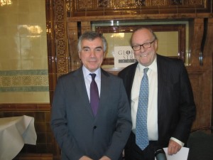 His Excellency Mr Ünal Çeviköz and Lord Lothian