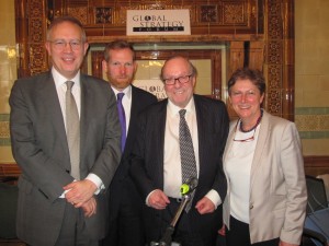 John Baron MP, Jeremy Browne MP, Lord Lothian and Gisela Stuart MP